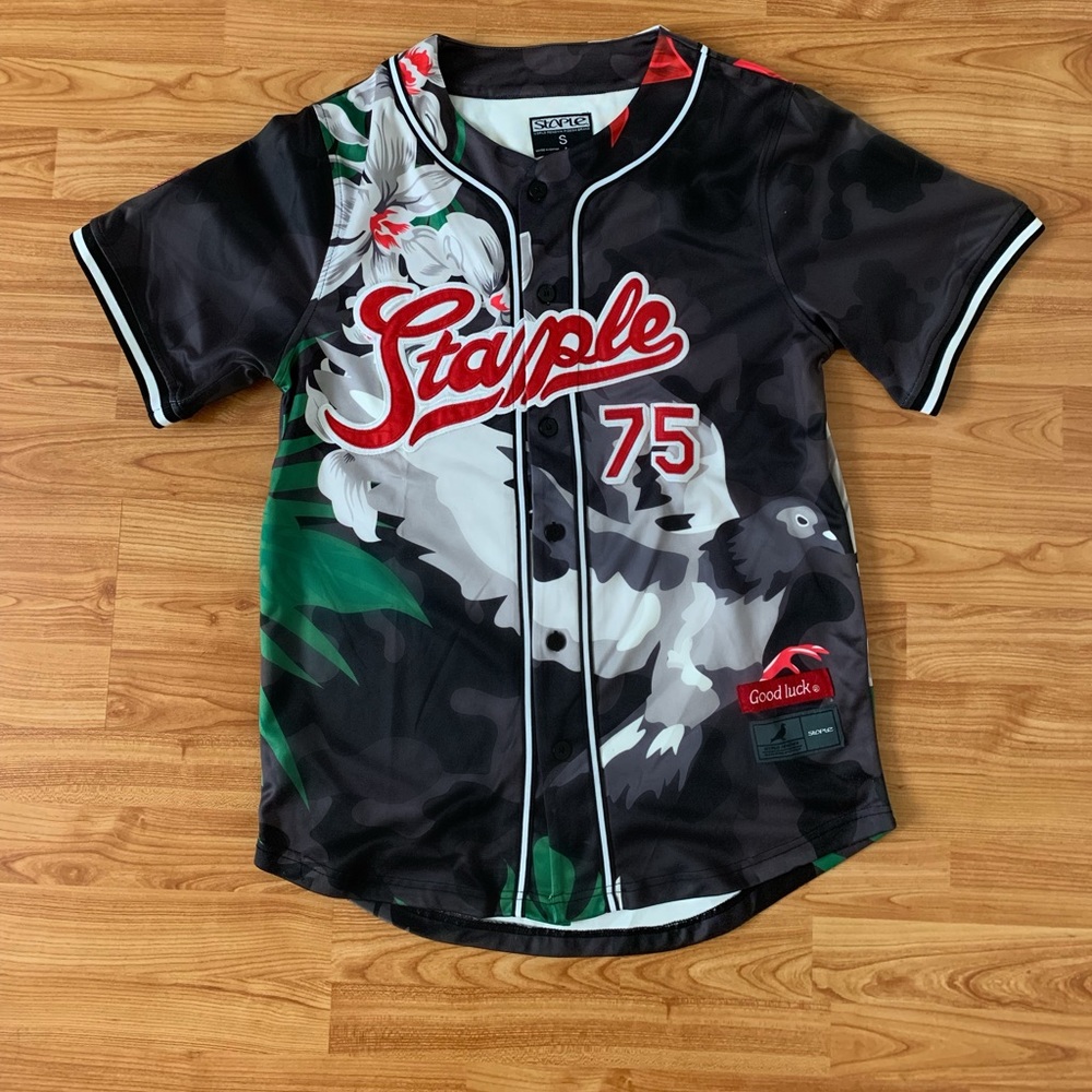 STAPLE Botanical Baseball Jersey